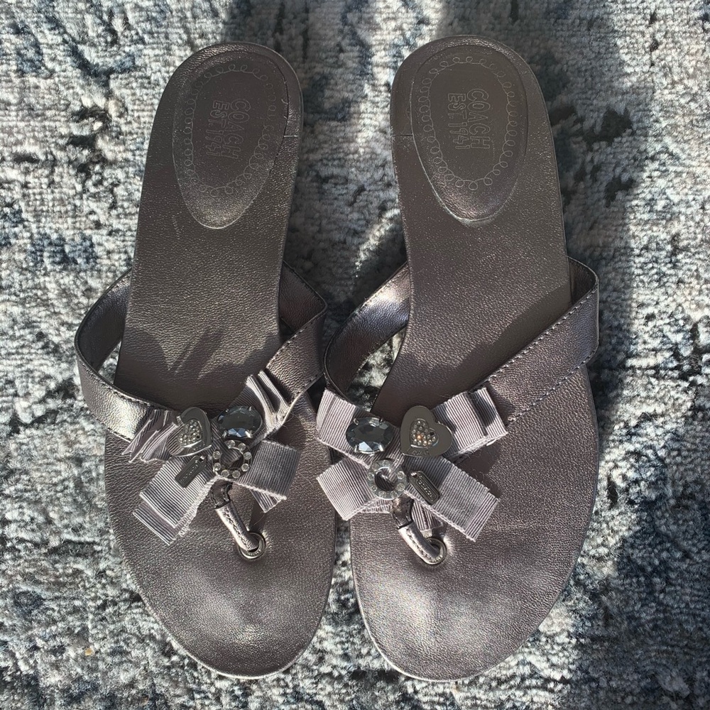 Coach sandals